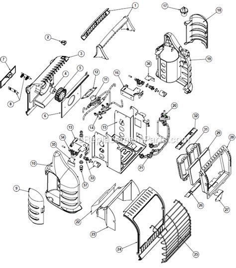gas heater repair parts